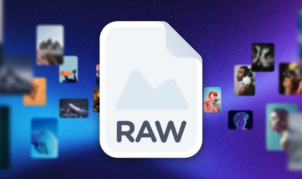 پسوند raw